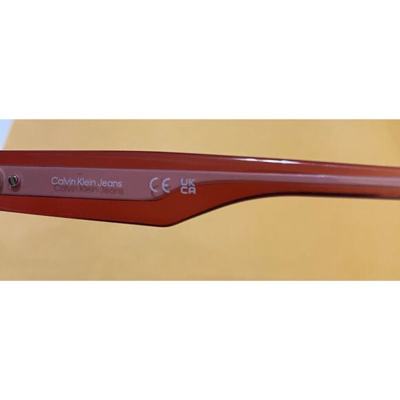NEW CK Calvin Klein Jeans Womens Sunglasses Plastic CKJ 26600S Wine Rose Case main image 8